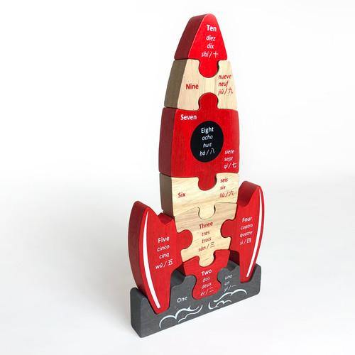 321 Blast Off - International Numbers Puzzle - TheToysRoom