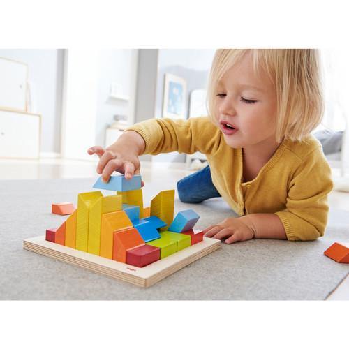 3D Arranging Creative Stones - Wooden Building Blocks - TheToysRoom