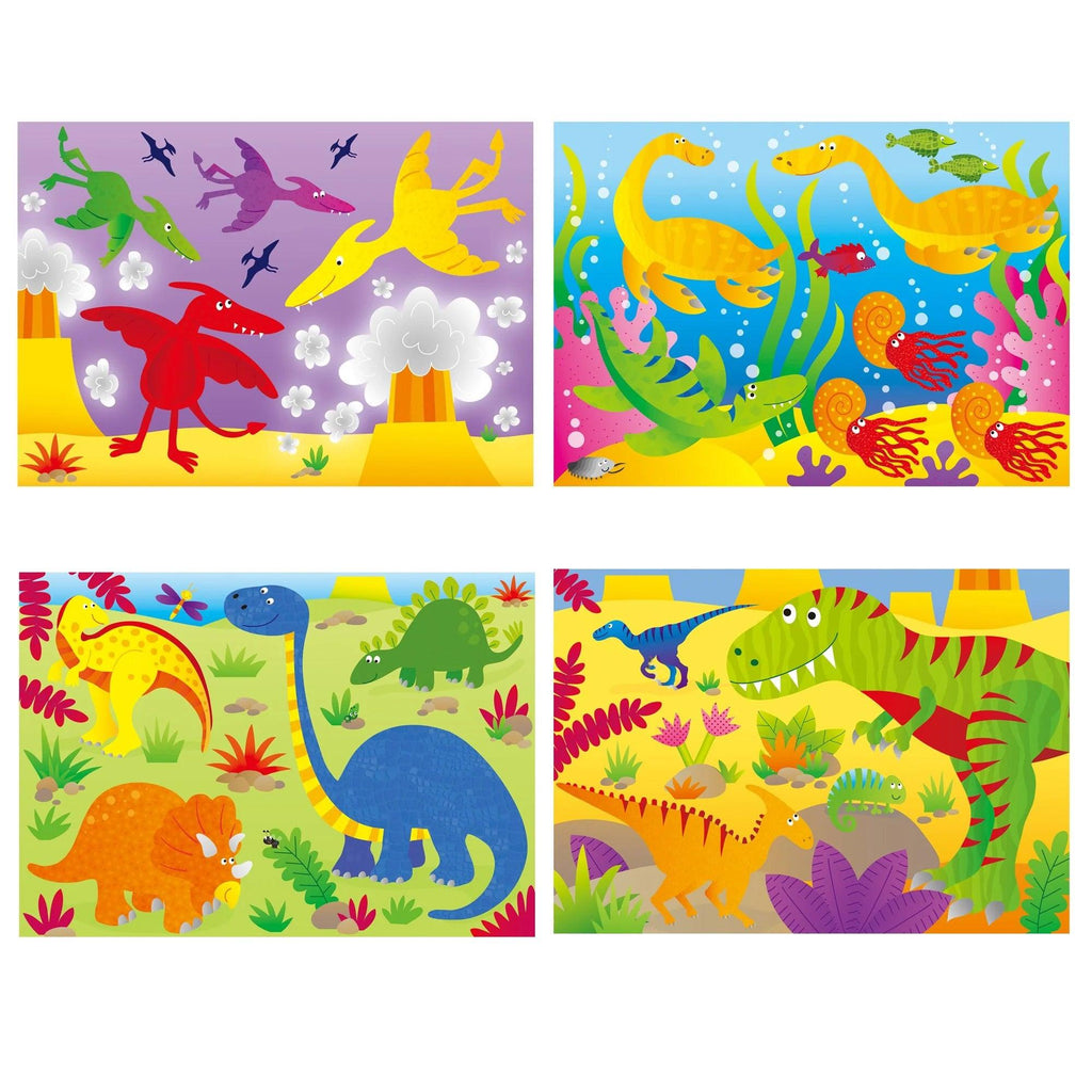 4 Puzzles in a Box Dinosaurs - TheToysRoom