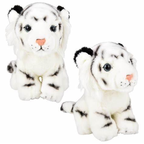 Adventure Planet 7" Heirloom Buttersoft White Tiger - TheToysRoom