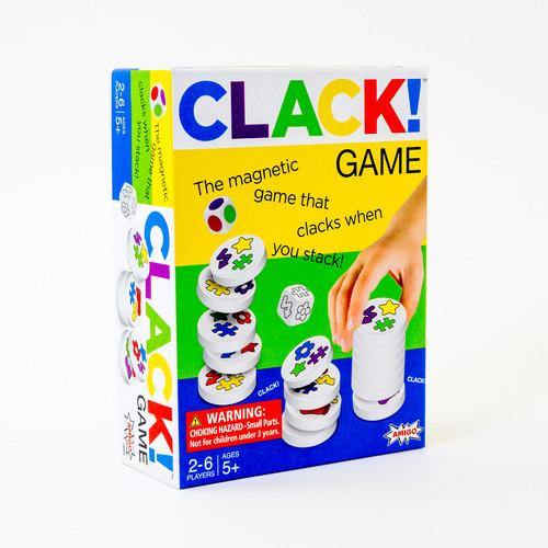 Amigo Games CLACK! Magnetic Game - Kids Magnetic Stacking Game - TheToysRoom