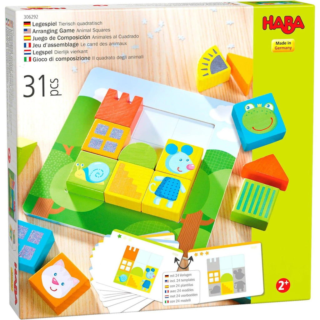 Animal Squares Arranging Game - TheToysRoom