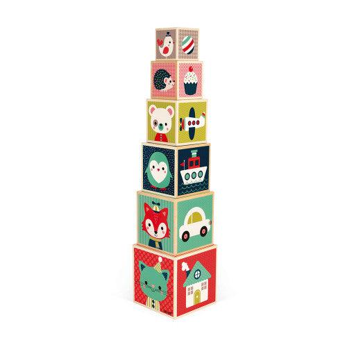 Baby Forest - 6-Block Pyramid - TheToysRoom