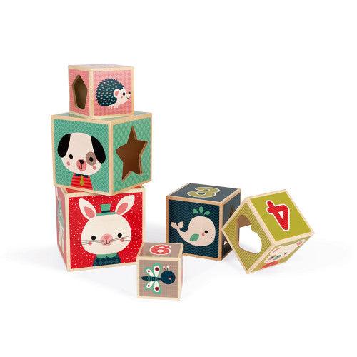 Baby Forest - 6-Block Pyramid - TheToysRoom