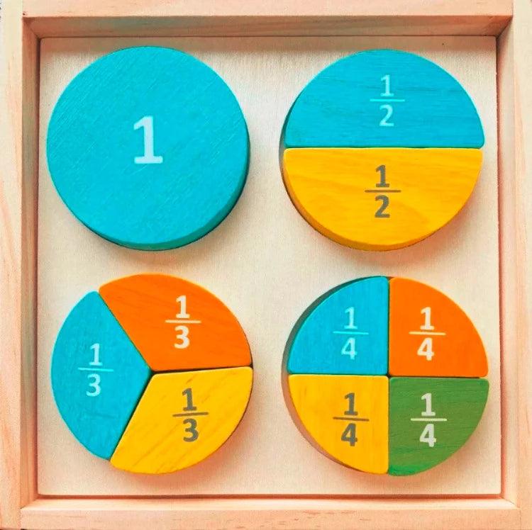 Begin Again Toys Fraction Puzzle - TheToysRoom