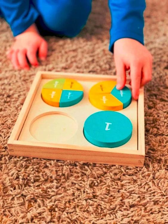 Begin Again Toys Fraction Puzzle - TheToysRoom