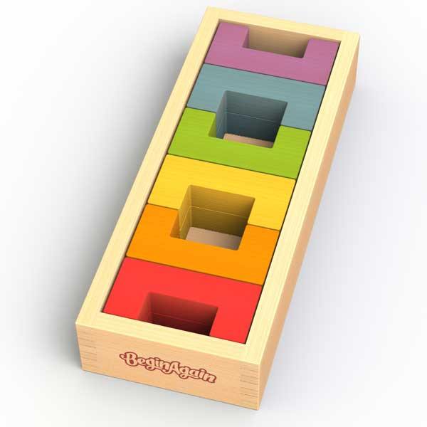 Begin Again Toys U-Build It Basics - 12 pieces Block Set - TheToysRoom