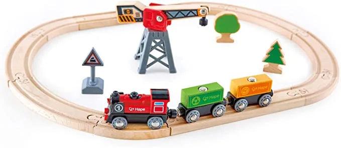 Cargo Delivery Loop Train and Railway Toy Set - TheToysRoom