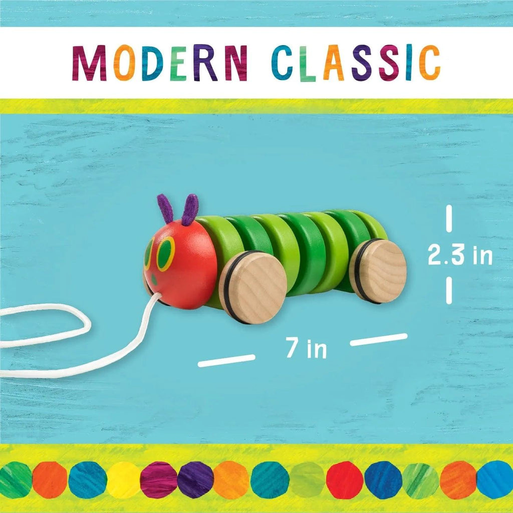 Caterpillar Wooden Pull Along - TheToysRoom