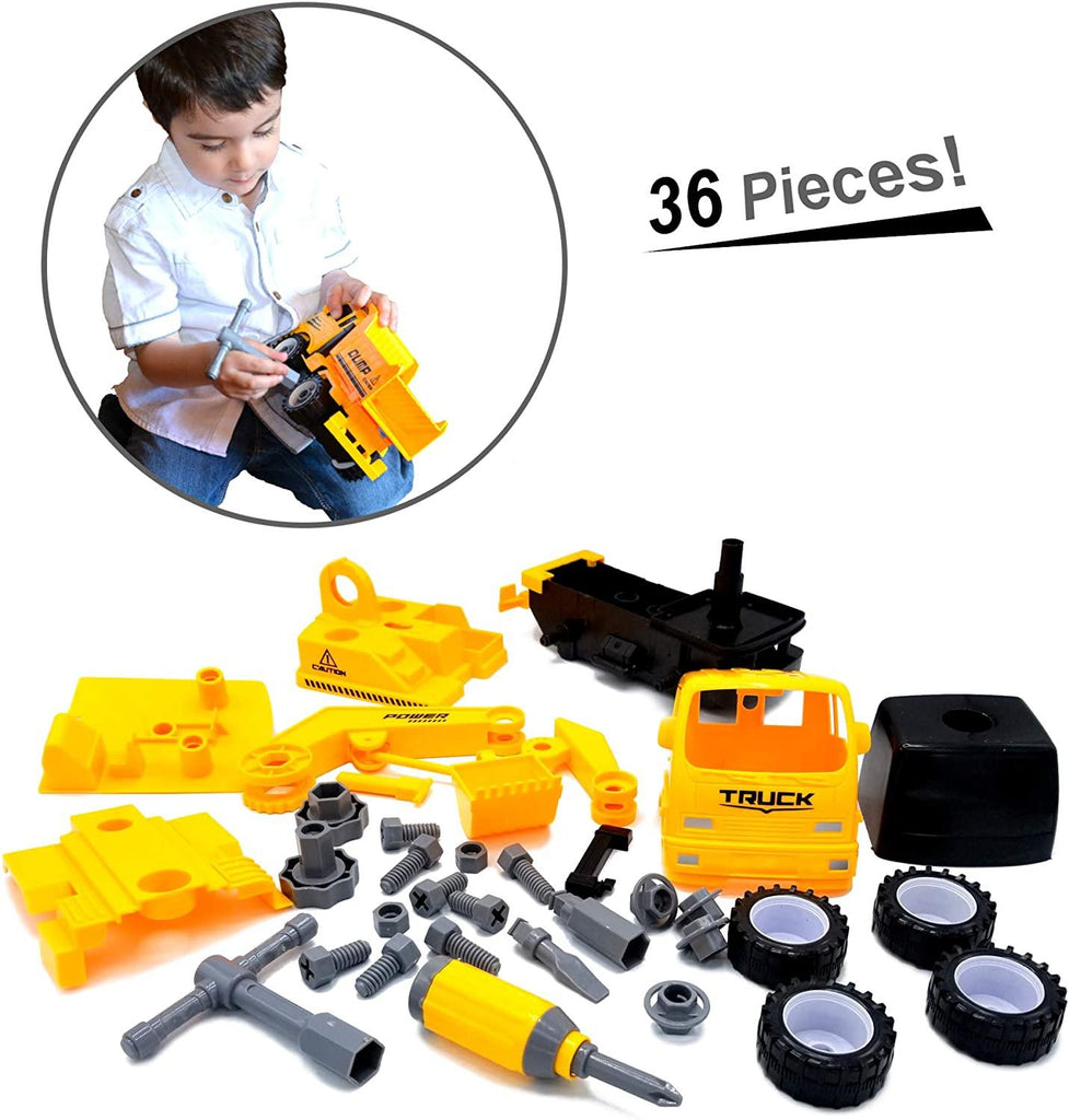 Construct A Truck - Excavator - TheToysRoom