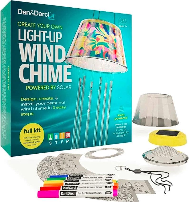 Create Your Own Solar-Powered Light-Up Wind Chime Kit - TheToysRoom