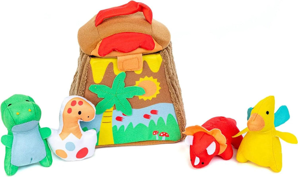 Dinosaur Volcano Plush Playset - TheToysRoom