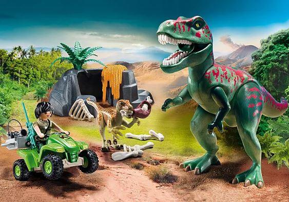 Explorer Quad with T-Rex - TheToysRoom