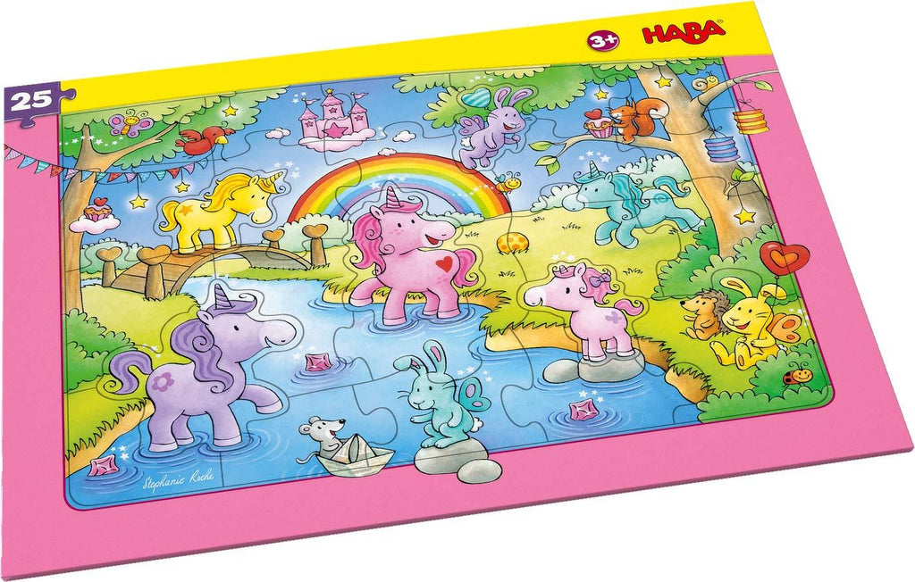 Frame Puzzle Unicorn Glitterluck - TheToysRoom