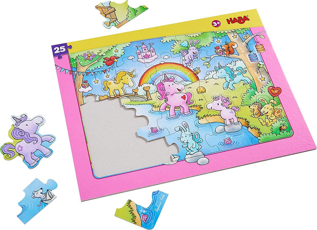 Frame Puzzle Unicorn Glitterluck - TheToysRoom