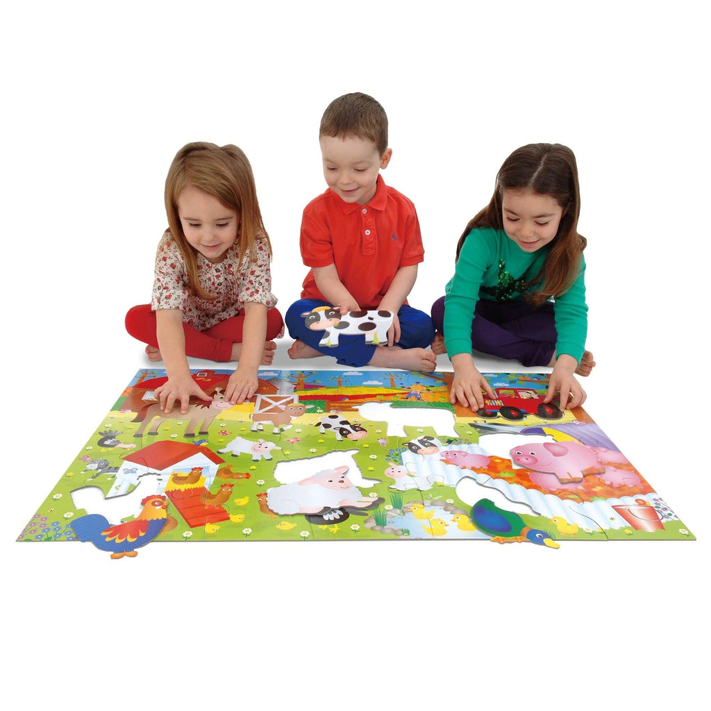 Giant Floor Puzzel - Farm - TheToysRoom