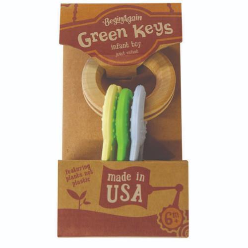 Green Keys Teether & Clutching Toy - TheToysRoom