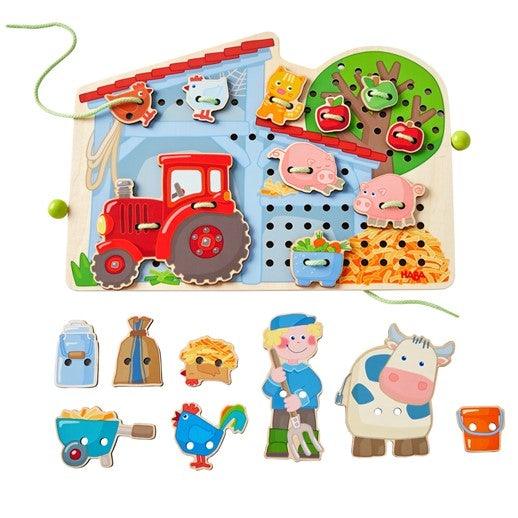 HABA Farm Threading Game - TheToysRoom