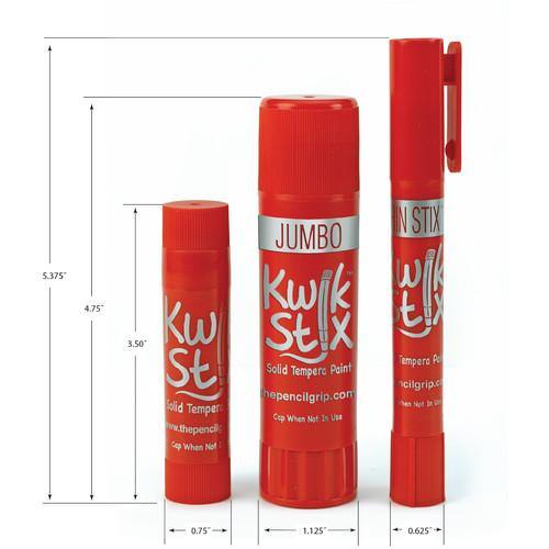 JUMBO Kwik Stix Paint Metallic colors - Solid Tempera Paint - 6 Colors - TheToysRoom