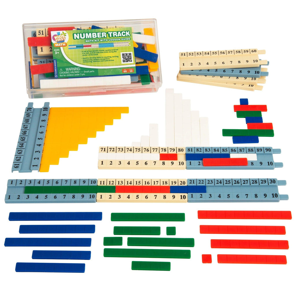 Kids First Math: Number Track Math Kit with Lesson Guide - TheToysRoom