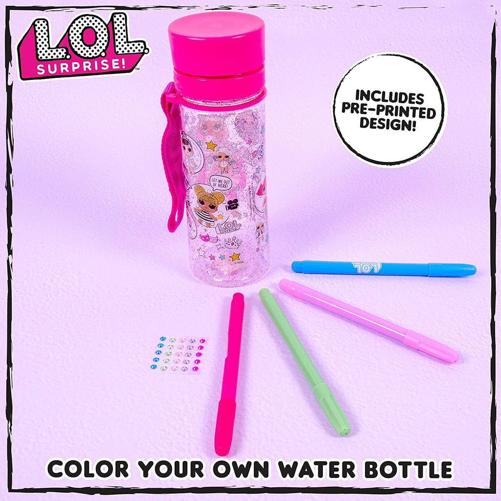 L.O.L. Surprise! Color Your Own Water Bottle - TheToysRoom