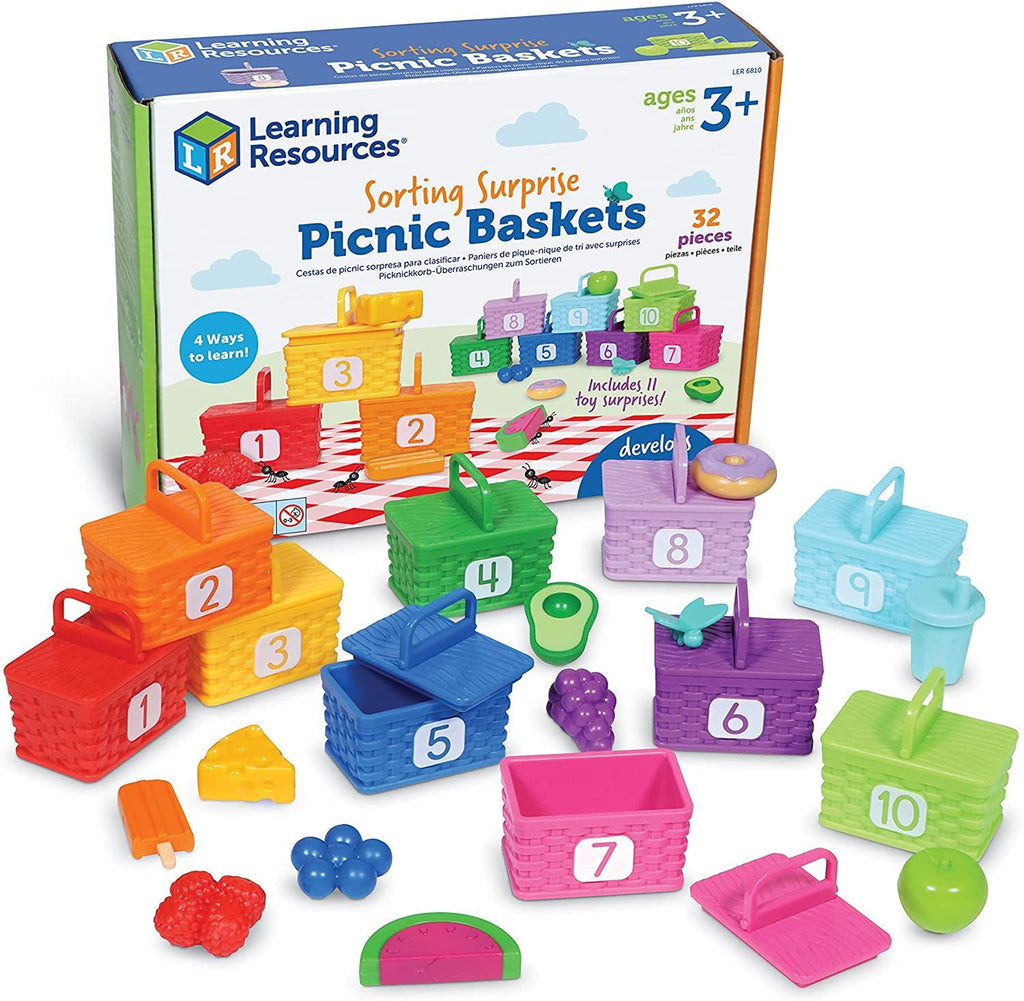 Learning Resources - Sorting Picnic Baskets - TheToysRoom