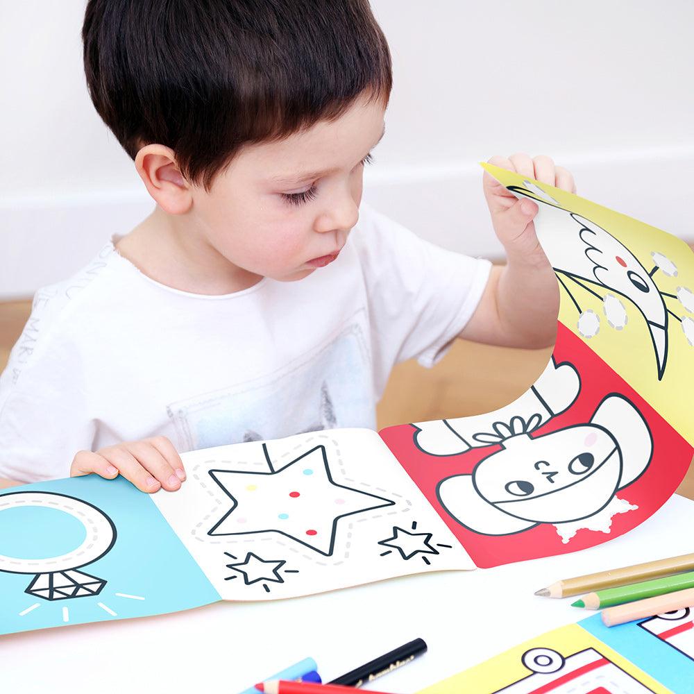 Looong Coloring Books - Ready to Draw Wonderland - TheToysRoom