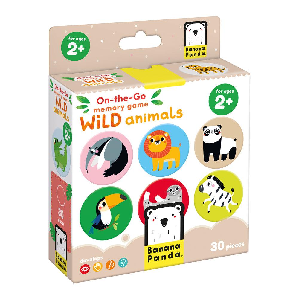 On-the-Go Memory Game Wild Animals - TheToysRoom