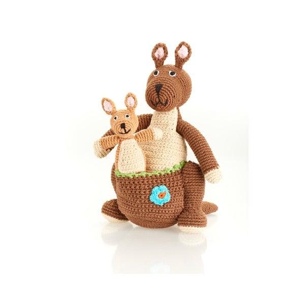 Pebble Kangaroo with Kid - TheToysRoom