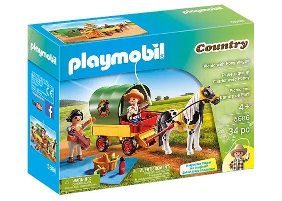 Picnic with Pony Wagon - TheToysRoom