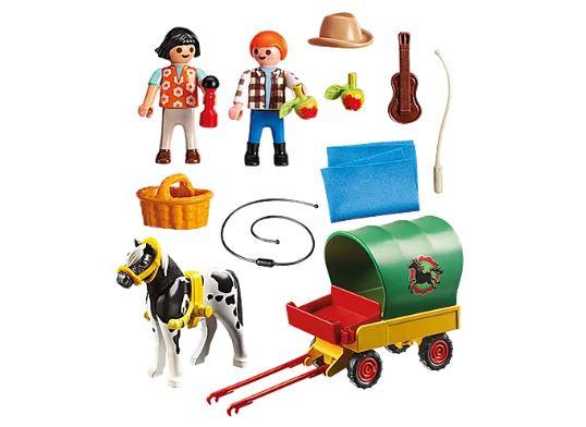 Picnic with Pony Wagon - TheToysRoom