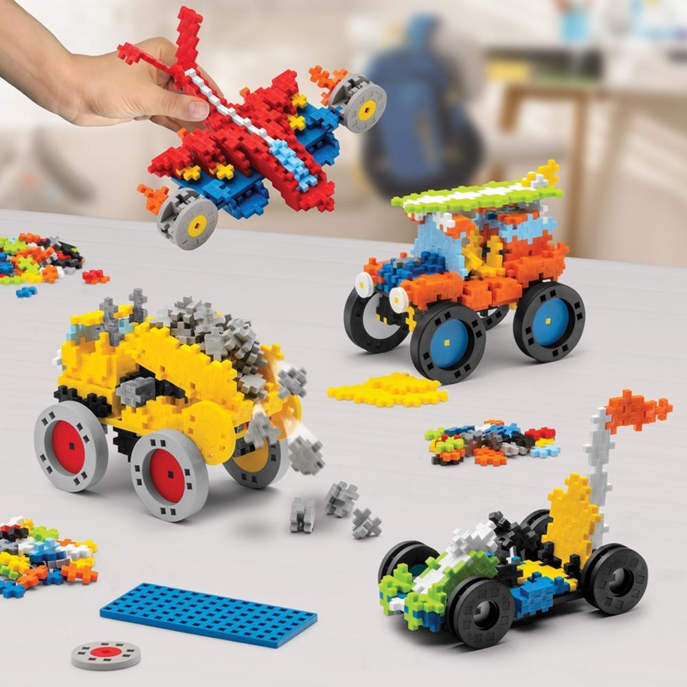 Plus-Plus Learn to Build - Vehicles Super Set - TheToysRoom