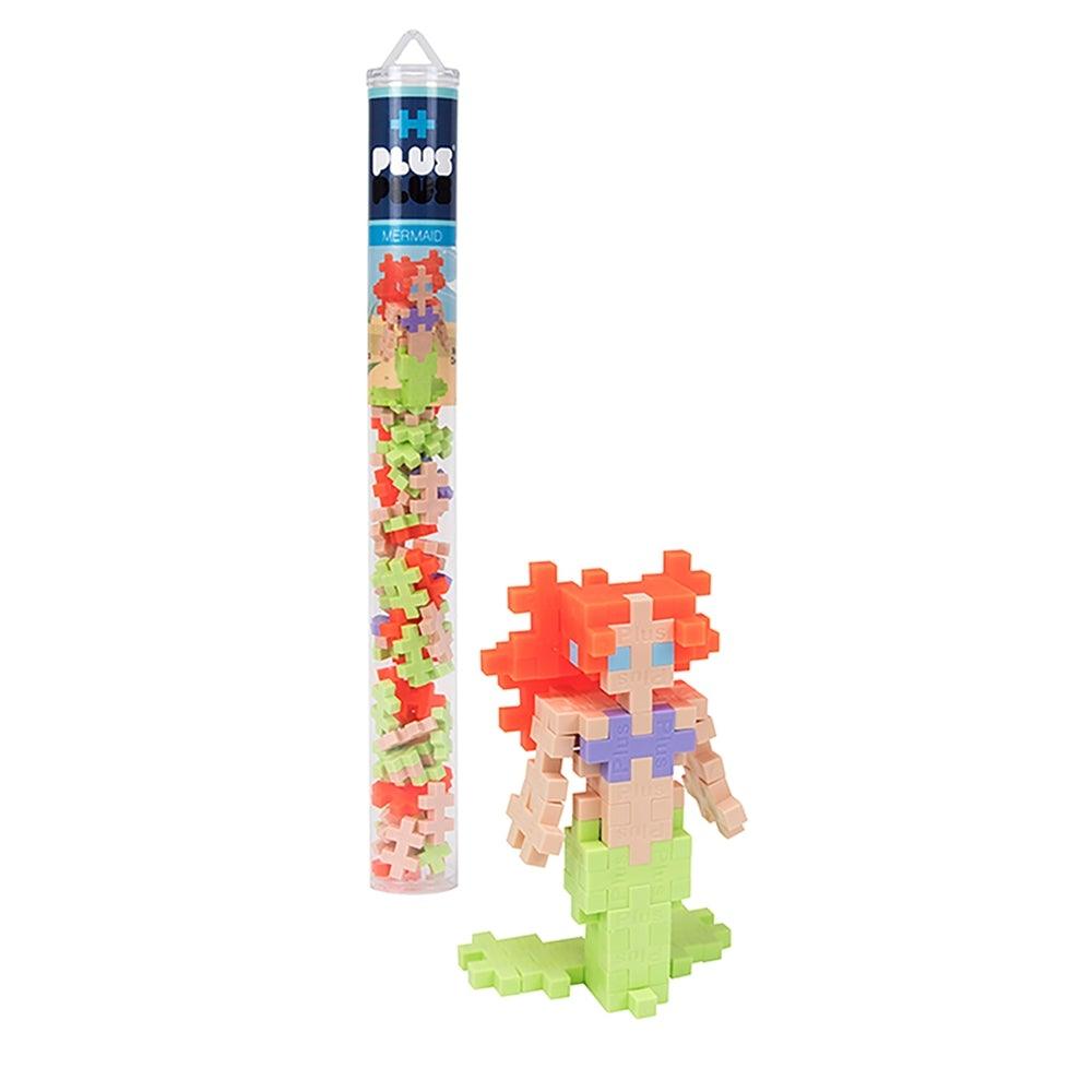 Plus-Plus Tube - Mermaid - 70 Pieces - TheToysRoom