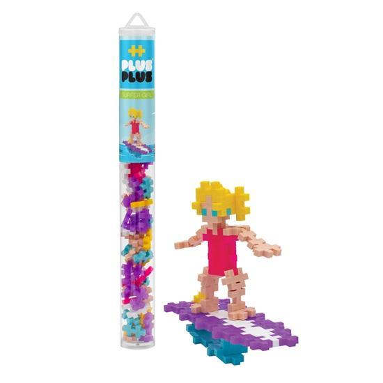 Plus-Plus Tube - Surfer Girl - 70 pcs. - TheToysRoom