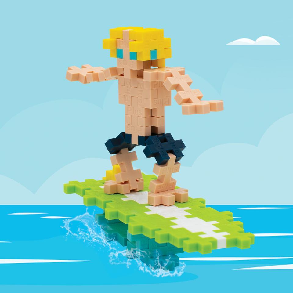 Plus-Plus Tube - Surfer Guy - 70 pcs. - TheToysRoom