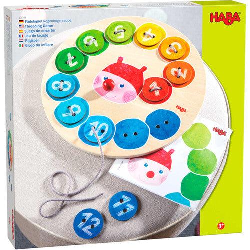 Rainbow Caterpillar Threading Game - TheToysRoom
