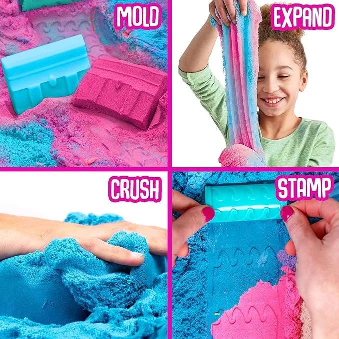 SLIMYGLOOP SLIMYSAND Bucket 1.5 lb. - Cotton Candy - Scented - TheToysRoom