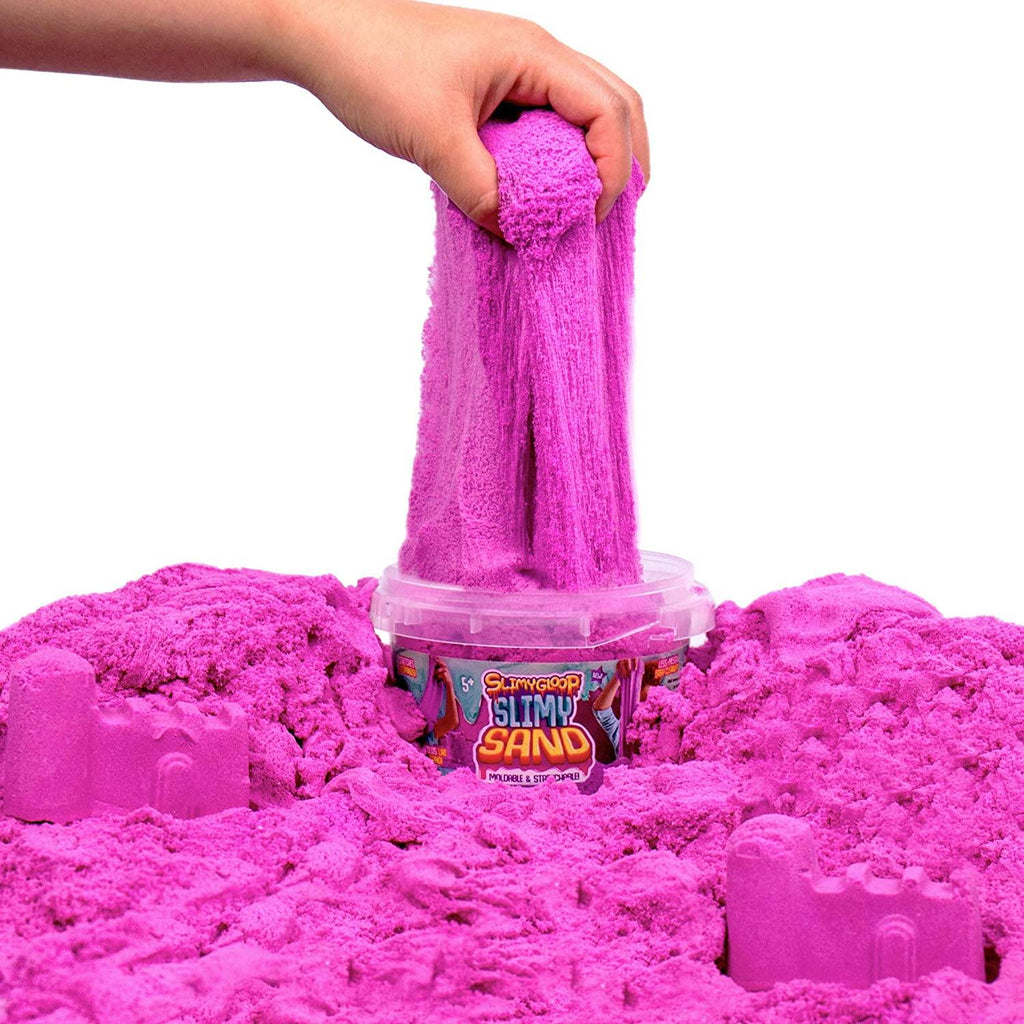 SLIMYGLOOP SLIMYSAND Bucket 1.5 lb. - Purple - TheToysRoom