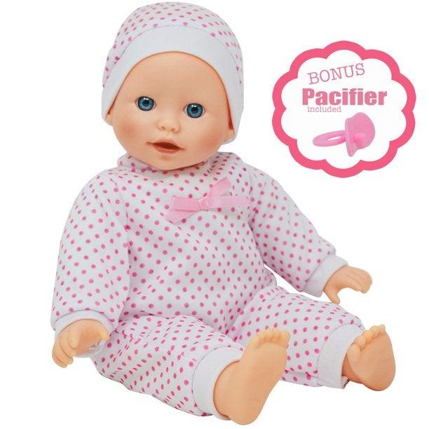 Soft Baby Doll in Gift Box (Caucasian) - 11" - The New York Doll Collection - TheToysRoom