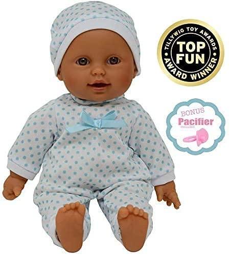 Soft Body Hispanic Newborn Baby Doll in Gift Box 11 inch - TheToysRoom