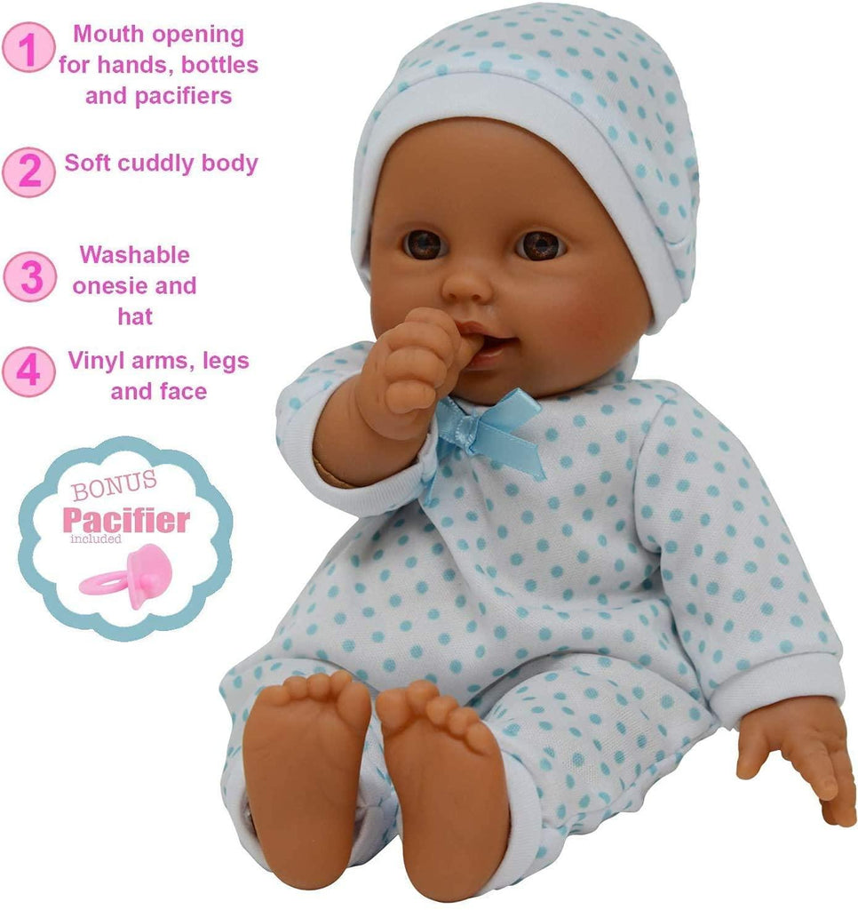 Soft Body Hispanic Newborn Baby Doll in Gift Box 11 inch - TheToysRoom