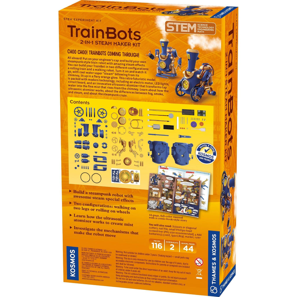 TrainBots: 2-in-1 STEAM Maker Kit - TheToysRoom