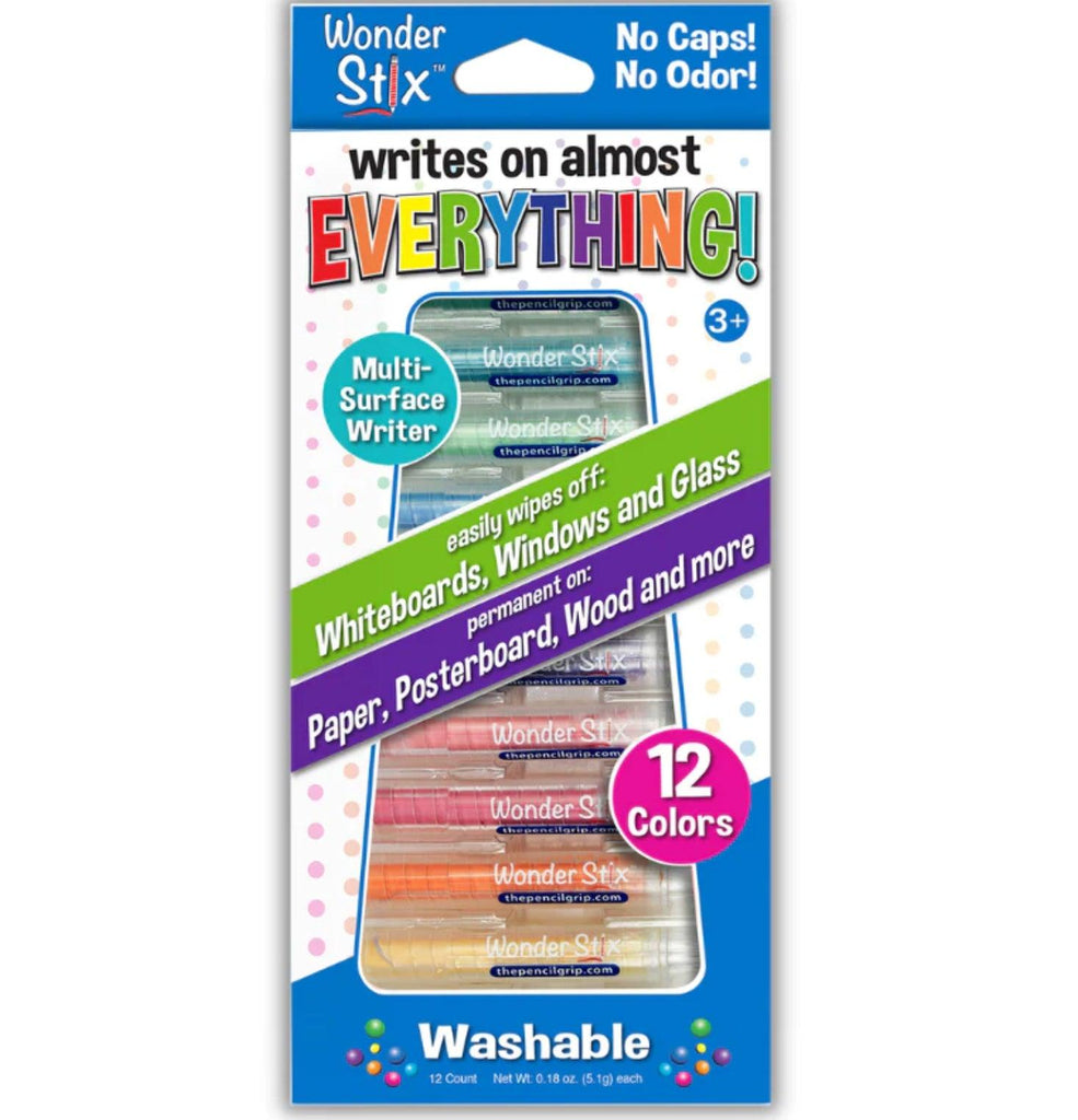 Wonder Stix Pastel Colors Dustless Chalk Crayon 12 Pack TPG-637 - TheToysRoom