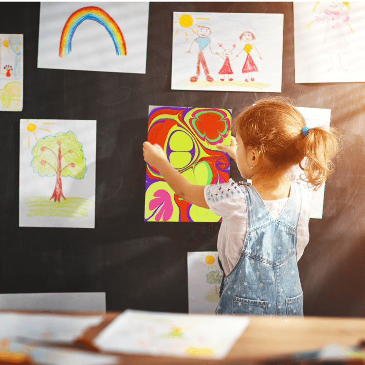 Marbling Paint Art Kit for Kids - TheToysRoom